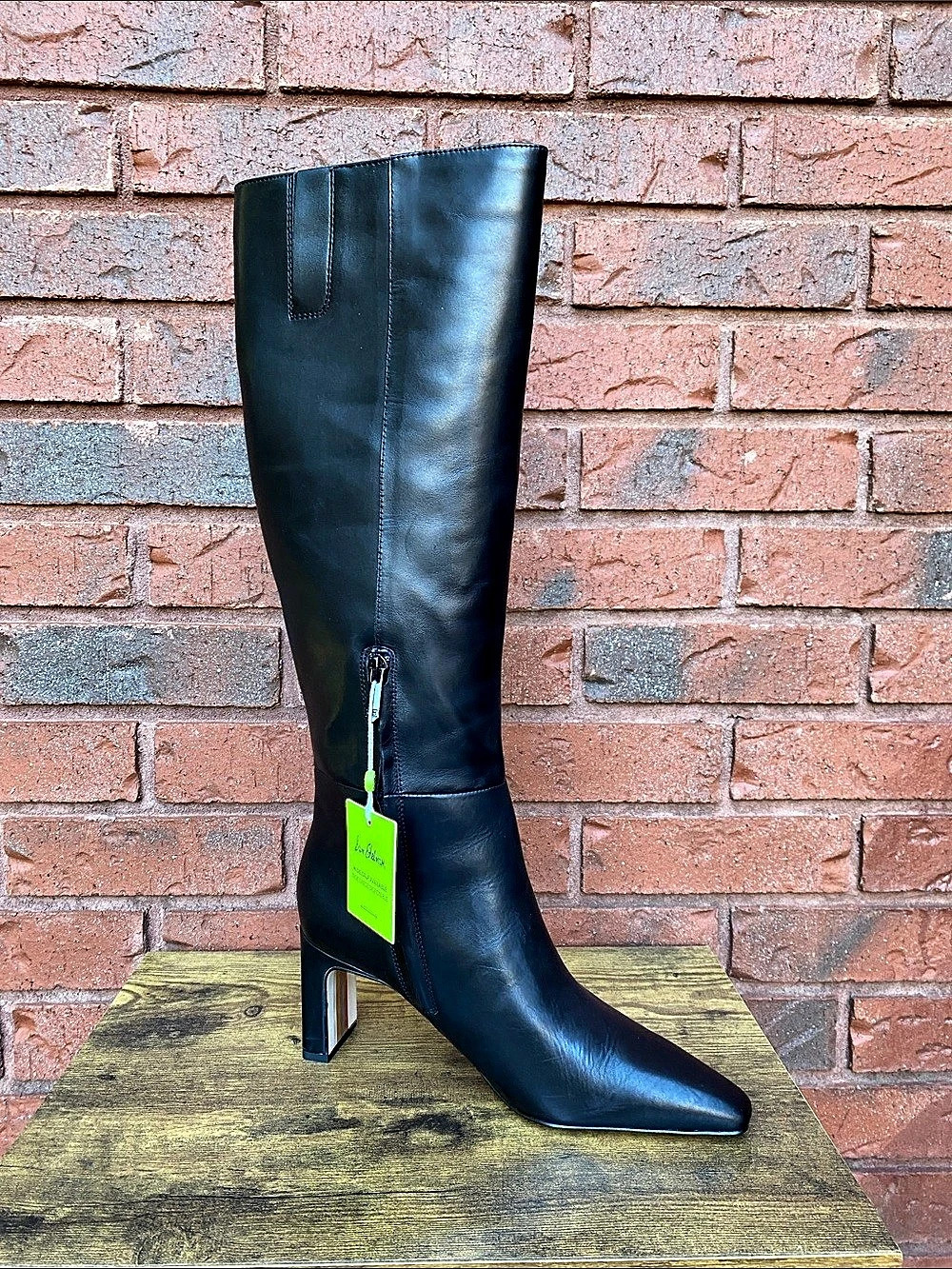 NWT Sam Edelman Knee High Boot BlacK 7